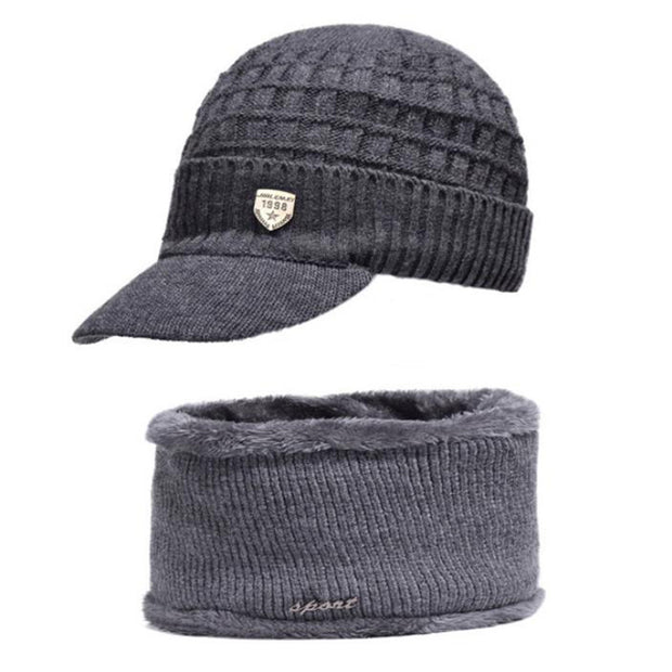 Knitted Hat Pleated Cap To Keep Warm