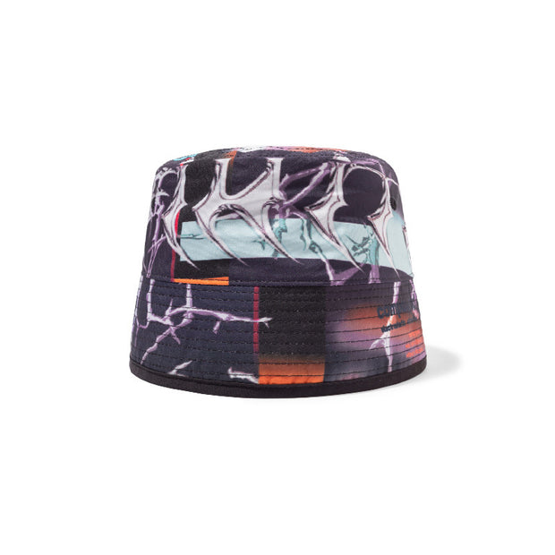 Men's fisherman hat with printed cap