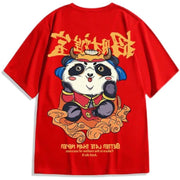 Red short sleeve T shirt