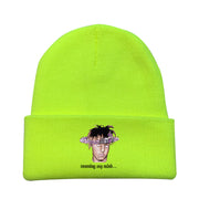 New Sleeve Cap Women's Winter Hat Knitted Hat Women's Cute Autumn And Winter Wild Woolen Cap Hat