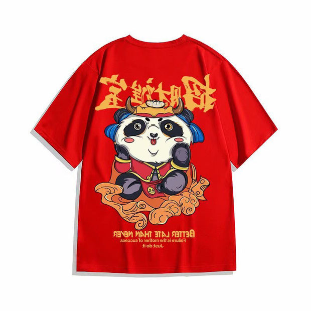 Red short sleeve T shirt